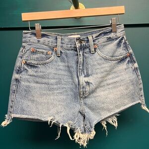 PISTOLA Classic Blue Denim Women Shorts
